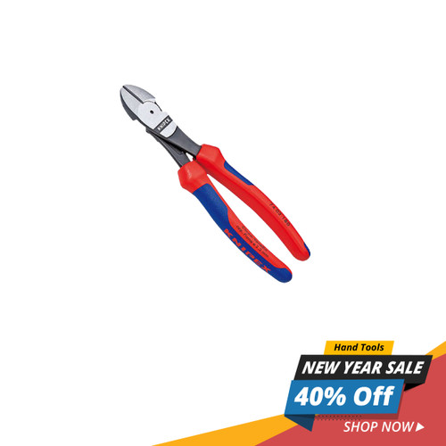 [EZM.4000115] Knipex - Tang Potong Diagonal Tuas Tinggi 200 mm - Black Polished