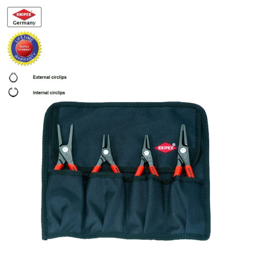 [EZM.4000135] Knipex - 1 Set Tang Circlip Isi 4