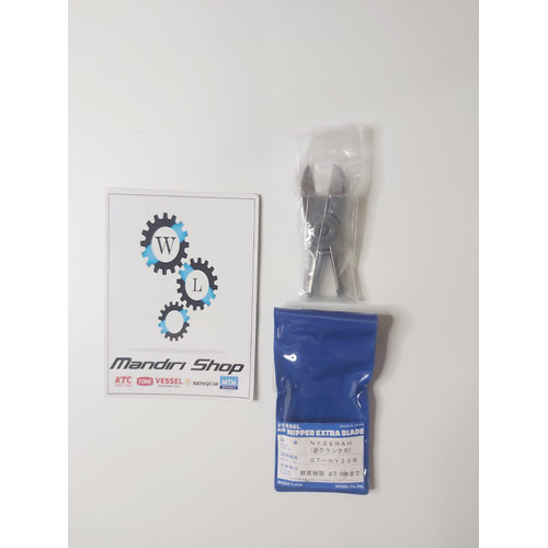 [EZM.1010026] STRAIGHT BLADES FOR PLASTIC/SLIDE OFF AIR NIPPER VESSEL NY25RAH