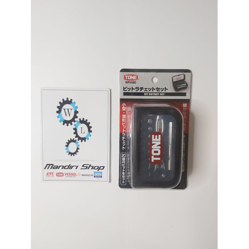[EZM.1020057] RATCHET BIT SET TONE BRS20