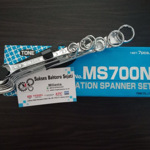 [EZM.1020093] Kunci RingPass Tone SET MS700N ISI 7 PCS