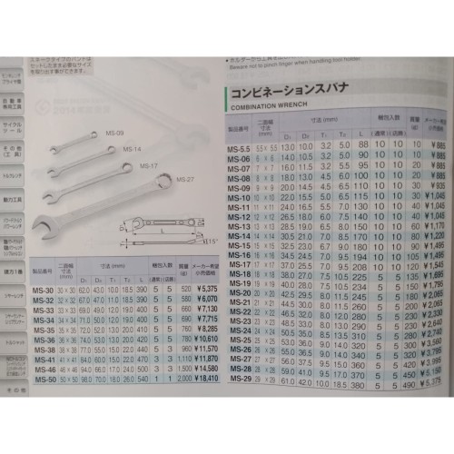 [EZM.1020094] Kunci RingPass Tone ukuran MS-50