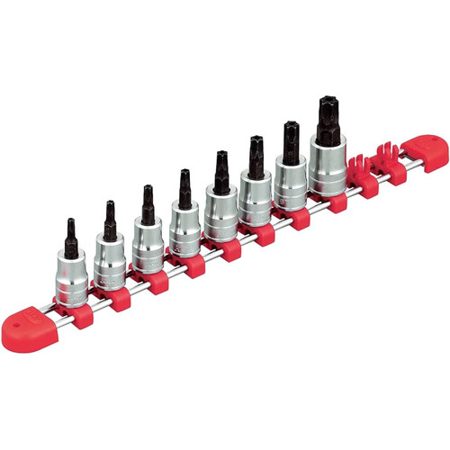[EZM.1000045] KUNCI SHOCK L Bintang BERLUBANG SET ISI 8 PC KTC SQ 3/8 TBT3S08TH