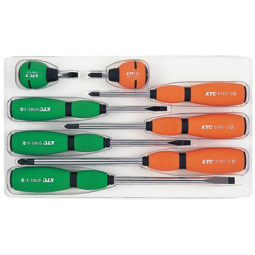 [EZM.1000058] OBENG KTC Soft Grip Screwdriver Set TD2798