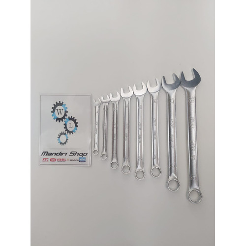 [EZM.1000069] PAKET HEMAT KUNCI RINGPASS 8 PC KTC MADE IN JAPAN