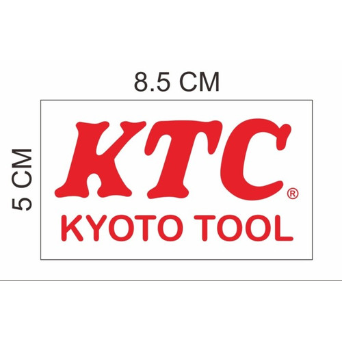 [EZM.1000083] STICKER KTC REPLIKA TRANSPARAN