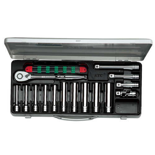 [EZM.1000095] KUNCI SHOCK PANJANG / DEEP SOCKET WRENCH SET KTC SQ 1/2 TB4L10X