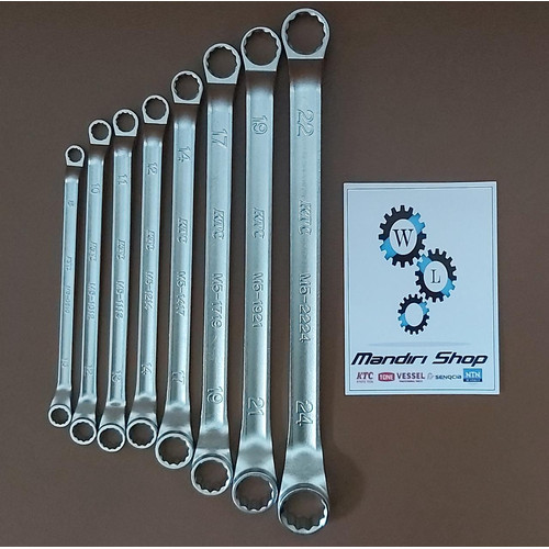 [EZM.1000134] PAKET KUNCI RINGRING SET ISI 8 PC KTC