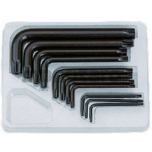 [EZM.1000173] KUNCI L BINTANG / TORX BERLUBANG SET 11 PCS KTC LTXH11