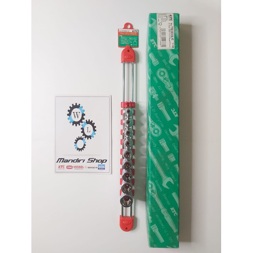 [EZM.1000209] KUNCI SHOCK BINTANG/E-TYPE TORX WRENCH SET KTC ORI JAPAN SQ 3/8 TB3E09