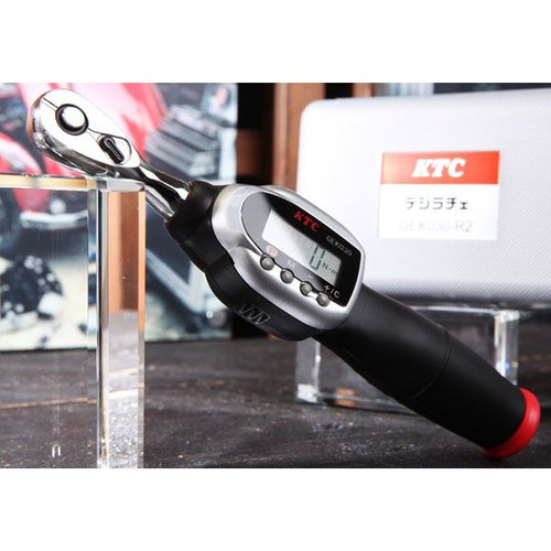 [EZM.1000242] Digital Ratchet Torque 1/4 Inch 6~30N KTC GEK030-R2-L