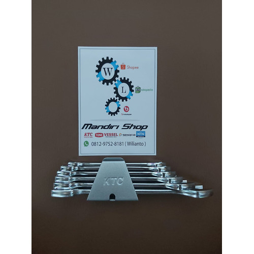 [EZM.1000449] KUNCI PAS PAS SET 6 PCS KTC / OPEN END WRENCH SET 6 PCS TS206