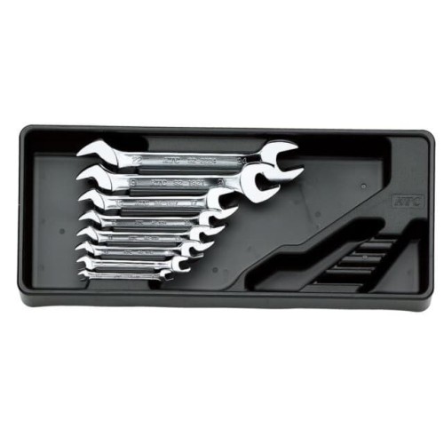 [EZM.1000451] KUNCI PAS PAS SET 8 PCS KTC / OPEN END WRENCH SET 8PCS TS208