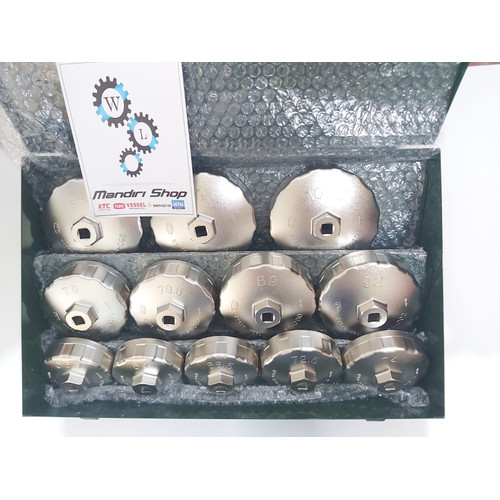 [EZM.1000886] Kunci OLI FIlter Mangkok set KTC AVSA 12A