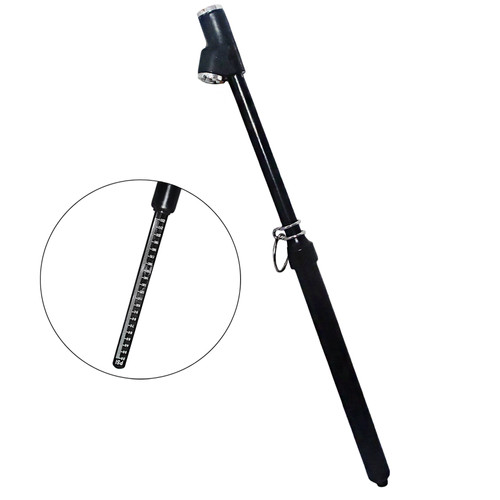 [EZM.1000325] TORA Tire Gauge Dual Head Black - Alat Ukur Angin Ban S492B