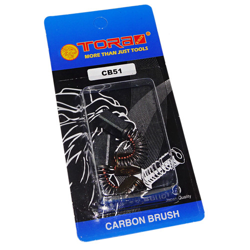 [EZM.1000342] TORA Carbon Brush CB51 - Spul Arang Mesin Gerinda