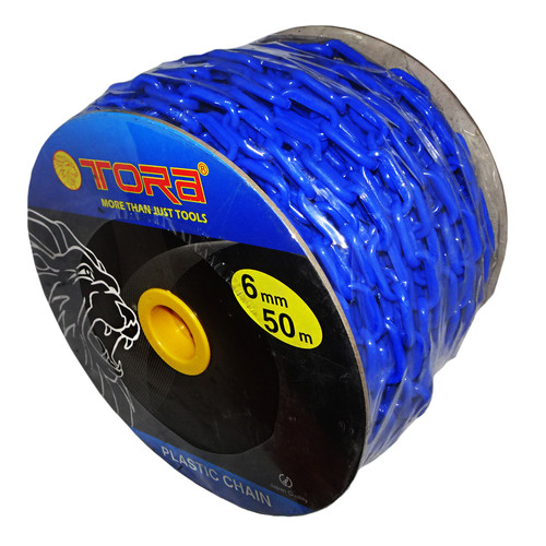 [EZM.1000350] TORA Rantai PVC 6 MM x 50 Meter Warna Biru - Chain PVC