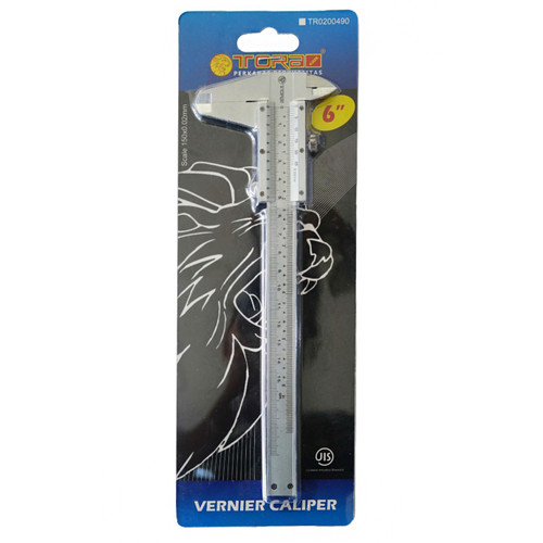 [EZM.1000381] TORA Sigmat 6 Inch Blister - Jangka Sorong - Vernier Caliper