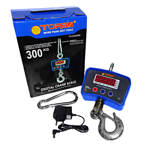 [EZM.1000387] TORA Timbangan Gantung Digital New 300 Kg - Digital Crane Scale