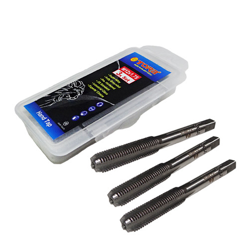 [EZM.1000490] TORA Hand Tap Set 3 Pcs M12 x 1,75 - Tap Ulir Drat Baut