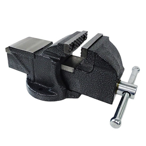 [EZM.1000540] TORA Catok Paron Hitam 10 Inch - Bench Vice Fixed With Anvil