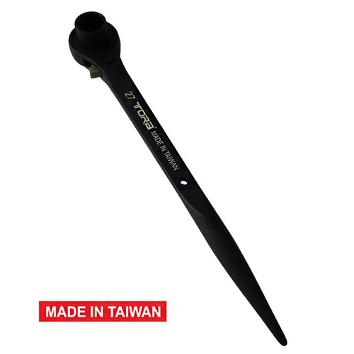 [EZM.1000579] TORA Kunci Ring Double Ratchet 27x30 MM - Wrench Construction - TAIWAN