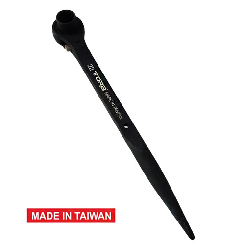 [EZM.1000581] TORA Kunci Ring Double Ratchet 22x24 MM - Wrench Construction - TAIWAN