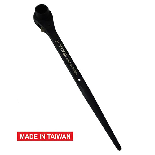 [EZM.1000582] TORA Kunci Ring Double Ratchet 21x23 MM - Wrench Construction - TAIWAN