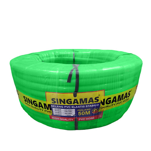 [EZM.1000611] SINGAMAS Selang Air PVC Elastis Stabilo 1 Inch x 50 Meter - PVC Hose