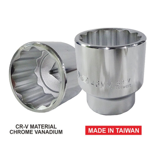 [EZM.1000638] TORA Mata Sok 46 MM 3/4 DR 12 PT - Socket Hand - TAIWAN