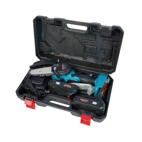 [EZM.1000646] TORA Gergaji Dahan Cordless 4 & 6 Inch 21V - Cordless Chainsaw