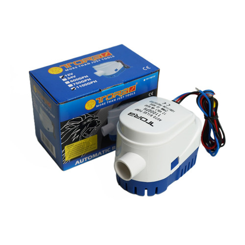 [EZM.1000648] TORA Pompa Air Celup Otomatis DC12V 1100 GPH - Automatic Bilge Pump