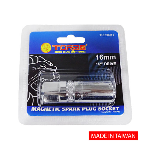 [EZM.1000662] TORA Mata Sok & Busi Magnet 16 MM 1/2 DR - Socket Magnetic - TAIWAN