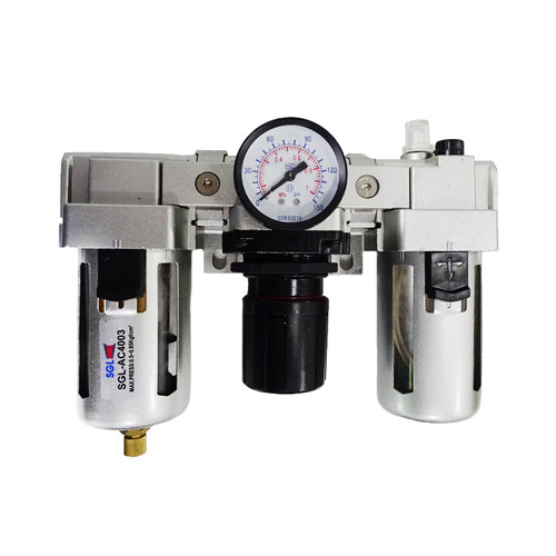 [EZM.1000666] SGL Triple Air Filter Regulator 1/4"