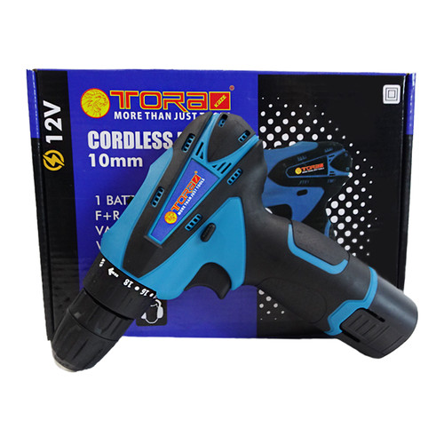 [EZM.1000697] TORA Cordless Driver Drill 10 MM With 1 Battery