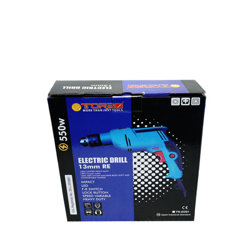 [EZM.1000730] TORA Mesin Bor Listrik 13 MM New Model - Electric Impact Drill ED81