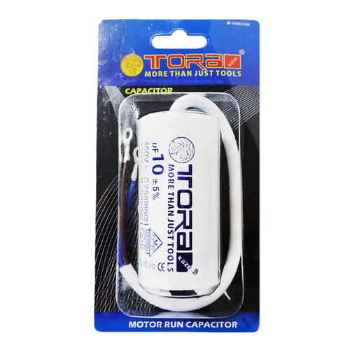 [EZM.1000739] TORA Kapasitor Bulat 10 Mikro Farad - Round Capasitor Motor Run