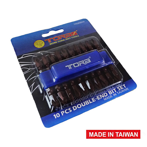 [EZM.1002358] TORA Mata Obeng Angin Bolak Balik Plus Set 10 Pcs 65 MM S2 TAIWAN