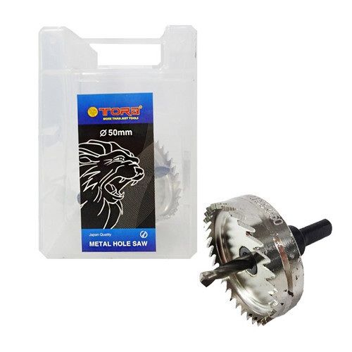 [EZM.1000838] TORA Mata Bor Metal 50 MM - Hole Saw For Metal HSS 50 MM