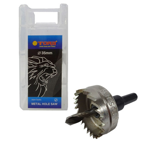 [EZM.1000839] TORA Mata Bor Metal 35 MM - Hole Saw For Metal HSS 35 MM