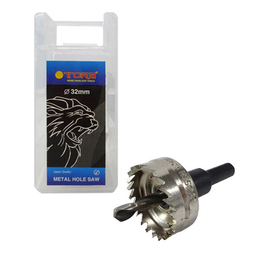 [EZM.1000840] TORA Mata Bor Metal 32 MM - Hole Saw For Metal HSS 32 MM