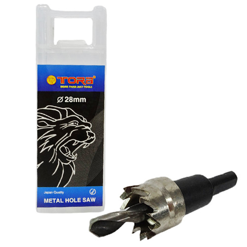[EZM.1000842] TORA Mata Bor Metal 28 MM - Hole Saw For Metal HSS 28 MM