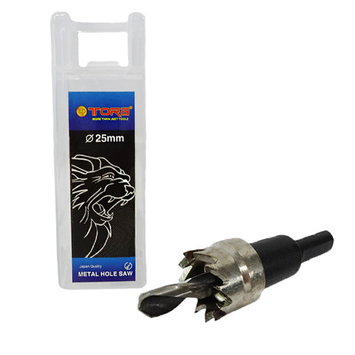 [EZM.1000843] TORA Mata Bor Metal 25 MM - Hole Saw For Metal HSS 25 MM