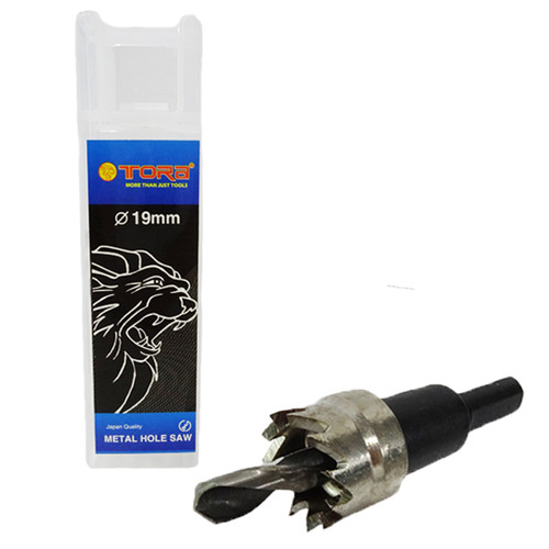 [EZM.1000846] TORA Mata Bor Metal 19 MM - Hole Saw For Metal HSS 19 MM