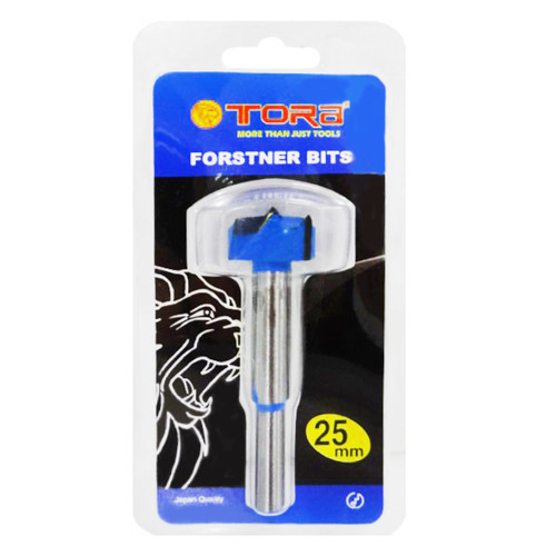 [EZM.1000850] TORA Mata Router Forstner 25 MM - Router Forstner Bits TCT 1/4 Inch