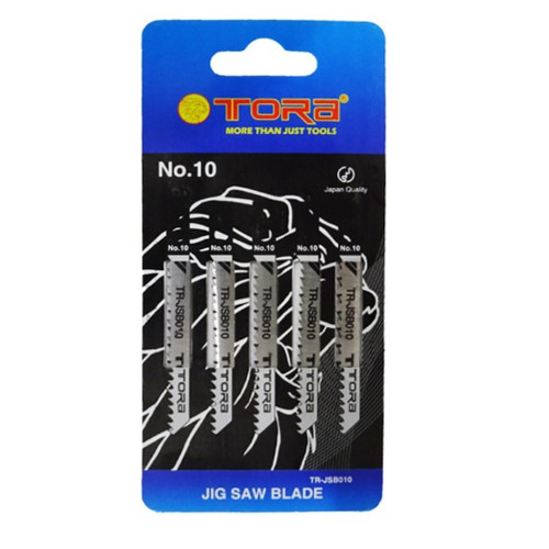[EZM.1000856] TORA Mata Jigsaw Set 5 Pcs No 10 - Jig Saw Blade No 10