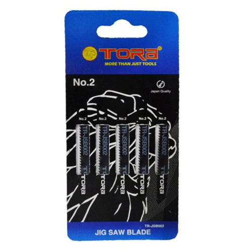 [EZM.1000858] TORA Mata Jigsaw Set 5 Pcs No 2 - Jig Saw Blade No 2