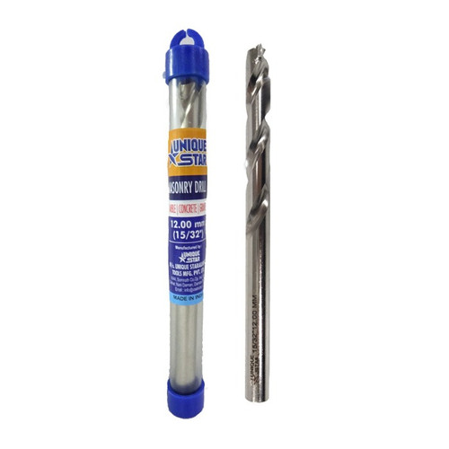 [EZM.1000898] UNIQUE STAR Masonry Drill 12 MM - Mata Bor Tembok & Beton - INDIA