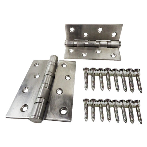 [EZM.1000907] CLEARANCE SALE Tora Engsel Stainless 4 Inch x 3 cm - Hinges Stainless