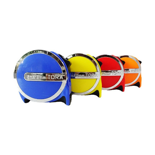 [EZM.1000955] TORA Meteran 5 Meter ABS Warna Warni - Measuring Tape ABS All Colour